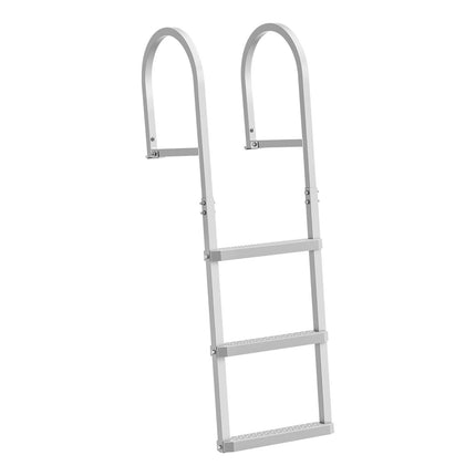 Removable Dock Ladder, 3-Step Aluminum, 500 lb Capacity