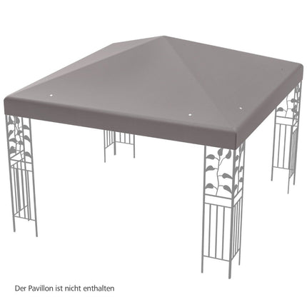 Capac pentru baldachin de schimb, 300x300 cm, impermeabil, gri