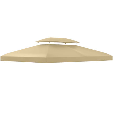Copertină de schimb pentru pavilion 3x4m, hidrofugă, bej