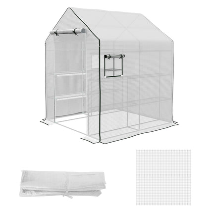 Greenhouse replacement film with UV protection, PE protection