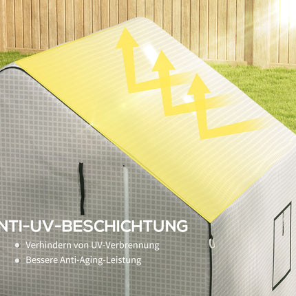 Greenhouse replacement film with UV protection, PE protection