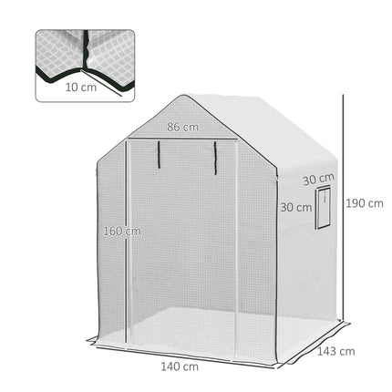 Greenhouse replacement film with UV protection, PE protection