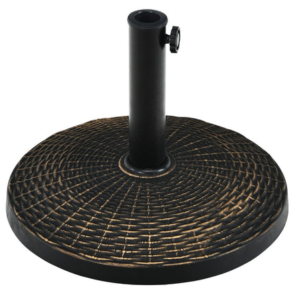 Baza de umbrela din rasina cu bronz de 46 cm diametru