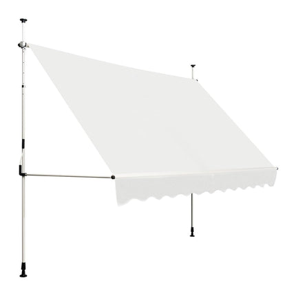 Copertina retractabilă pentru balcon, 350 cm, rezistentă la UV, reglabilă