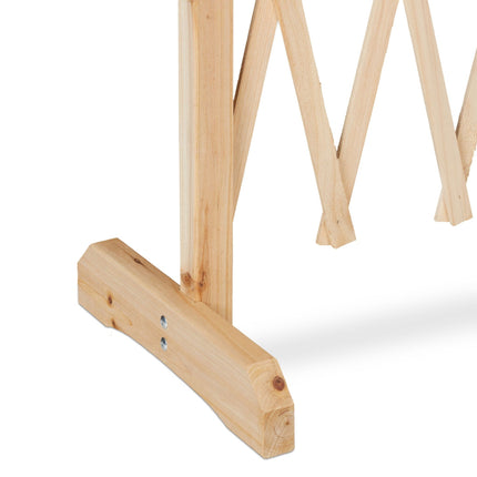 Spalier retractabil din lemn