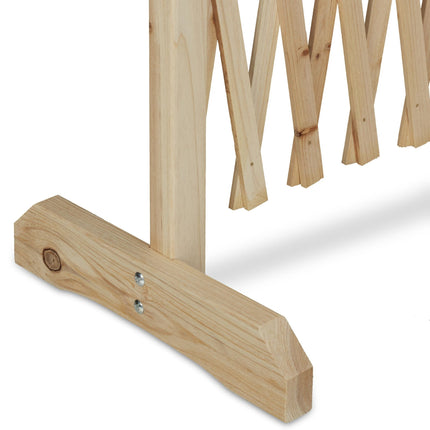 Spalier retractabil din lemn