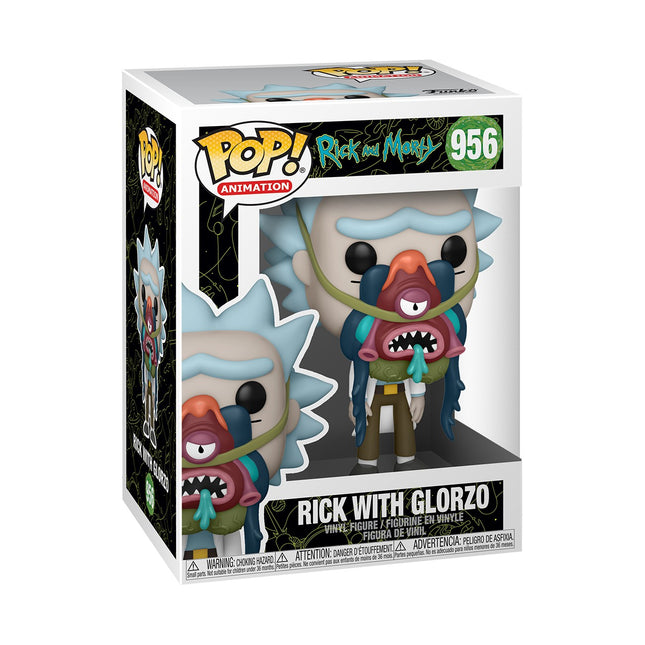 Rick și Morty Funko Pop! Figurină de vinil - Rick cu Glorzo