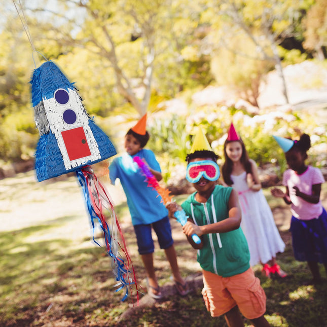 Rocket Pinata pentru copii - Joc de petrecere care se poate umple