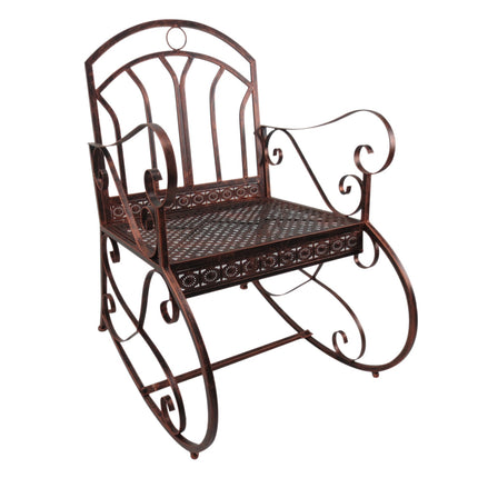 Scaun balansoar Metal Bronz