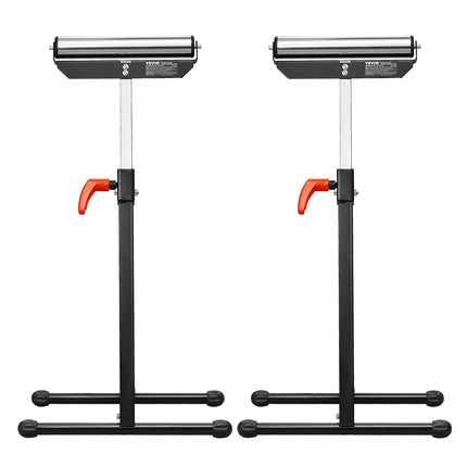 Roller Stands 2-Pack, 135 lb, Adjustable 26.8-42.5 in
