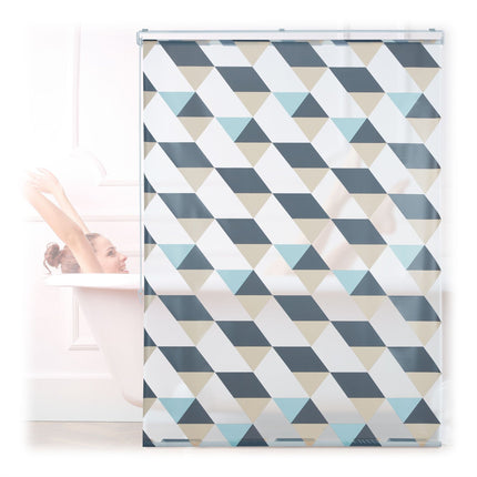 Rulo pentru duș cu design geometric