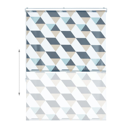 Rulo pentru duș cu design geometric