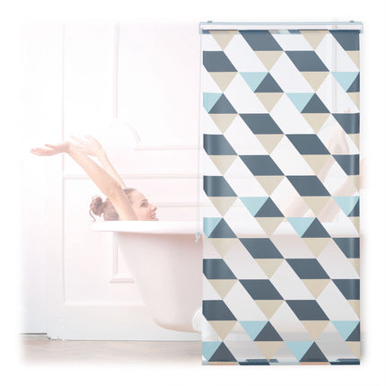 Rulo pentru duș cu design geometric