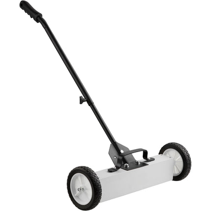 Rolling Magnetic Sweeper 18-Inch, Wheels, Telescoping Handle