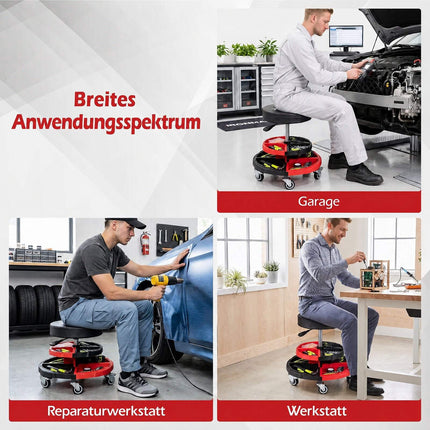 Scaun mecanic cu roți și șezut amortizat, capacitate 150 kg