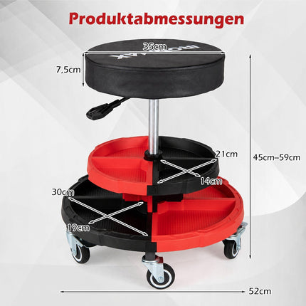 Scaun mecanic cu roți și șezut amortizat, capacitate 150 kg