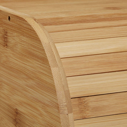 Rolling bread basket with drawer Bamboo