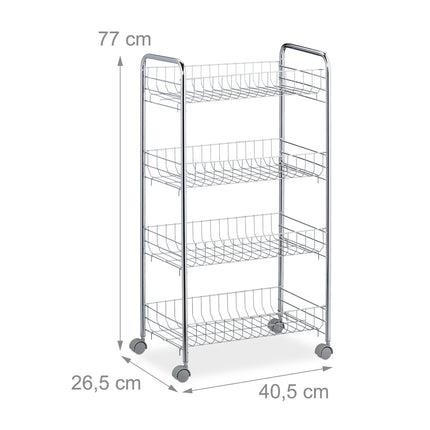 Raft rulant din metal