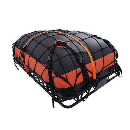 Roof Rack Cargo Basket 200 lb, Waterproof Bag Kit