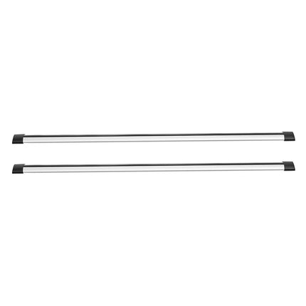 Roof Rack Cross Bars 1200 mm, 220 lb, Aluminum, Crossbar Only
