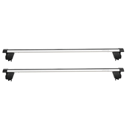 Roof Rack Cross Bars, Lockable Aluminum, 165 lb, Universal
