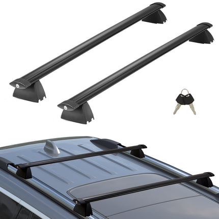 Roof Rack Cross Bars for 2011-2021 Jeep Grand Cherokee, Locks