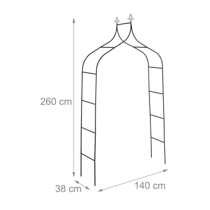 Arc de trandafir inaltime de 260 cm