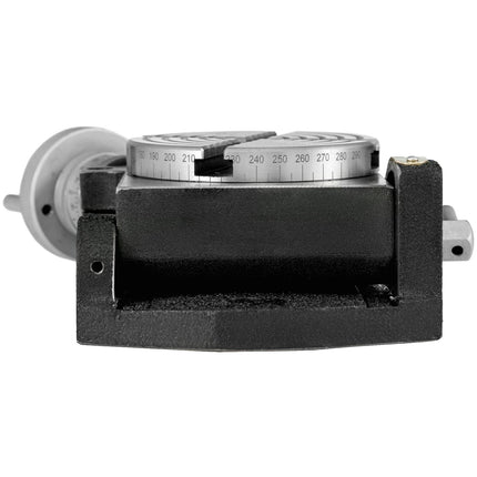 Rotary Table 4-Inch, Horizontal/Vertical, MT2, 4-Slot