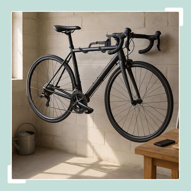 Suport de perete pliabil rotativ pentru bicicletă – Depozitare care economisește spațiu