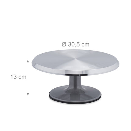 Tava rotativa din aluminiu pentru tort