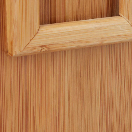Rotatable bamboo tea box