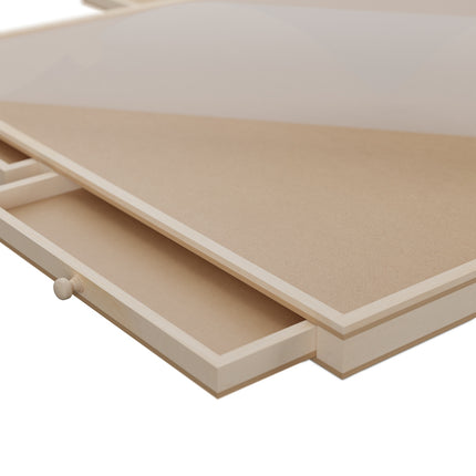 Tabla de puzzle rotativa cu 6 sertare