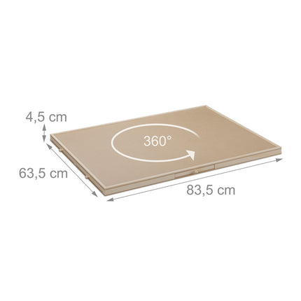 Tabla de puzzle rotativa cu 6 sertare