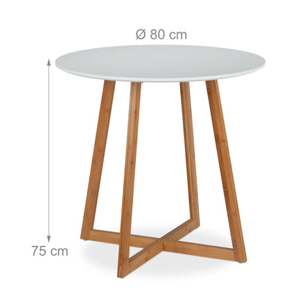 Masa rotunda de sufragerie