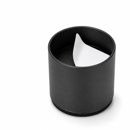 Round Furniture Risers Set of 4, 4.6 cm, Carbon Steel, 500 kg, Black