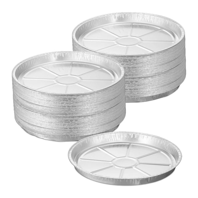Tavi rotunde din aluminiu in seturi de 100 buc