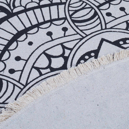Covor rotund cu design mandala