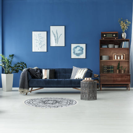 Covor rotund cu design mandala