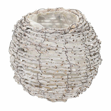 Ghiveci rotund pentru flori - set de 2