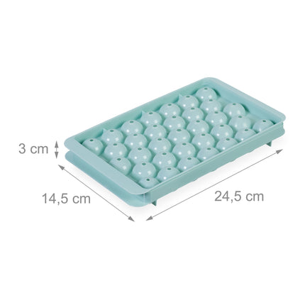 Forma rotundă de cub de gheață în set de 3