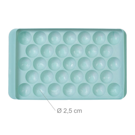 Set de 4 tavi rotunde pentru cuburi de gheata