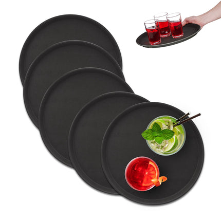 Set tavi rotunde de servire 5 35 cm