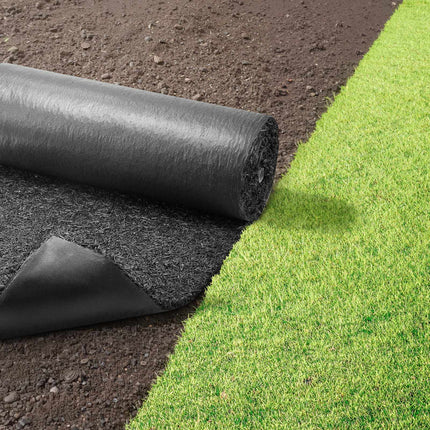 Rubber Mulch Mat Roll, 2-Pack 244 x 61 cm, 0.5 in
