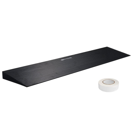 Rubber Threshold Ramp, 3 cm Rise, 90 cm Wide Non-Slip