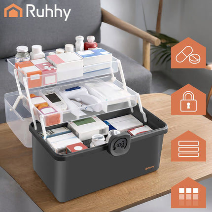 Ruhhy 24499 Organizator de medicamente