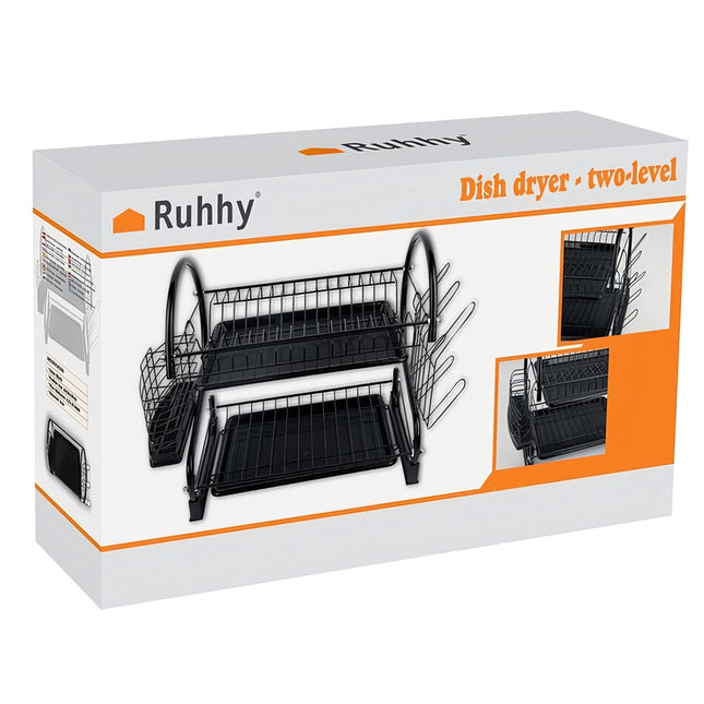 Ruhhy 24634 two-level dish dryer