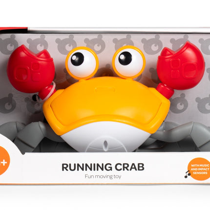 Jucărie de mișcare cu crab de alergare pentru copii, joacă interactivă