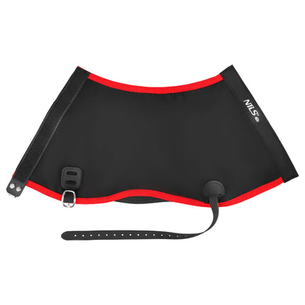 Scaun de camping Stuptus negru și roșu