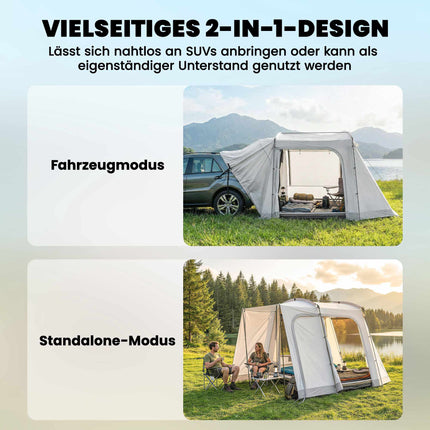 Cort de camping SUV, 4 persoane, 4 uși, impermeabil 3000 mm