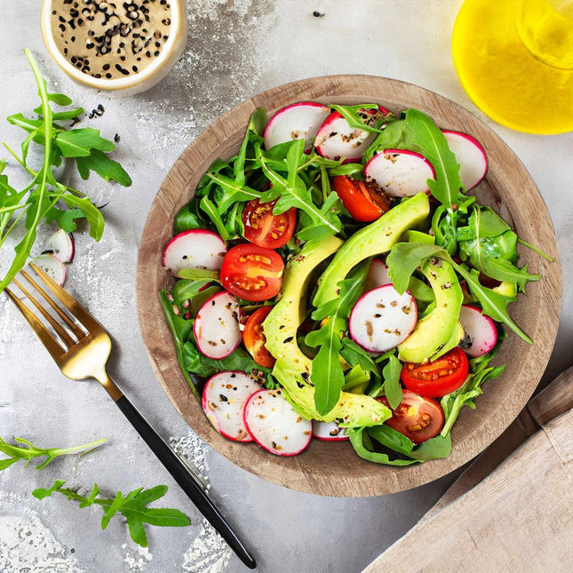 Set boluri de salata din lemn de mango